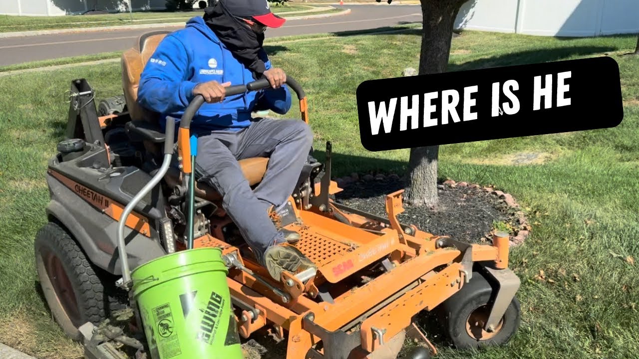 CuSTOMER COMES TO ME FOR HELP WHEN A CONTRACTOR DOESN’T CALL THEM BACk#scag #contractor #pavers 