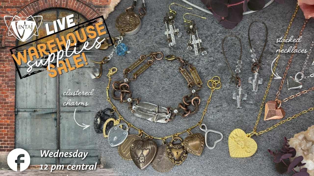 Whimsical Charm - Warehouse LIVE Bulk Jewelry Supplies Sale & Demonstration