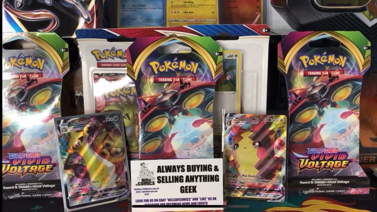 Opening Pokémon Battle Styles and Pokémon Vivid Voltage Packs #pokemon #collectiblecards #fypシ 