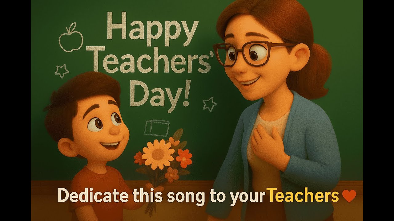 Teacher's Day 2025| You believed in me first| Dedicate this song to your teachers| Vidyatunes
