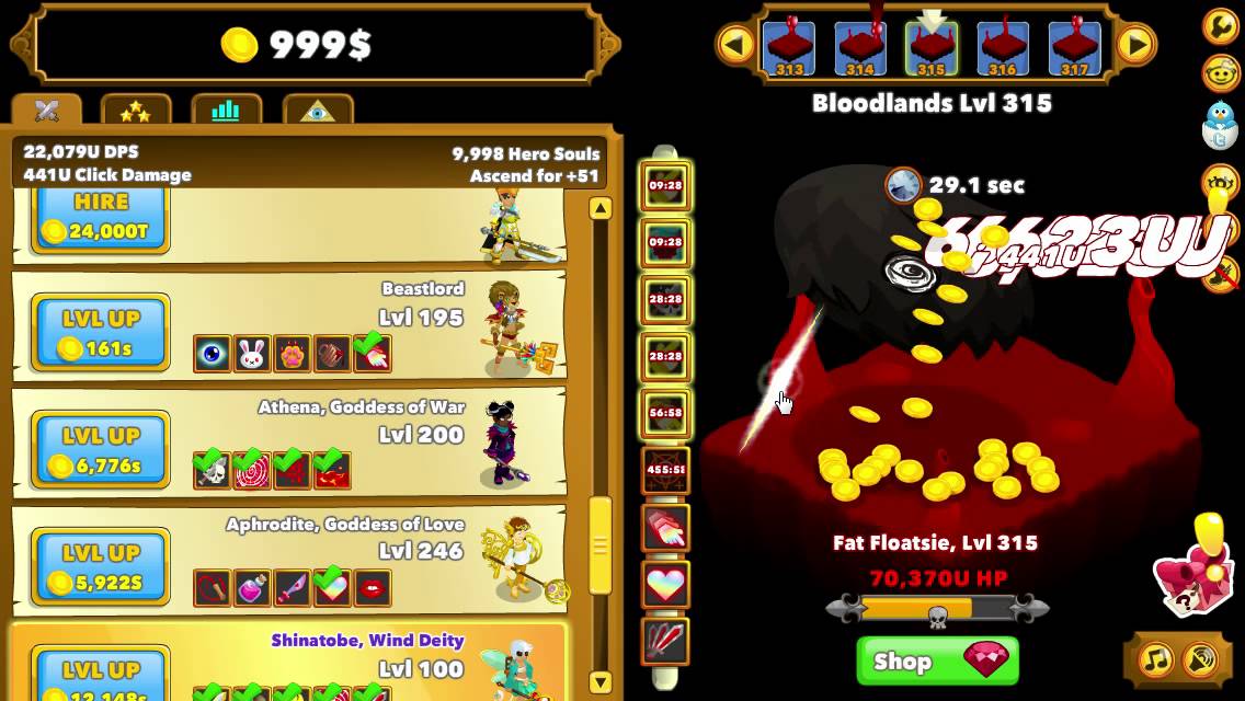 Clicker Heroes Gameplay 2