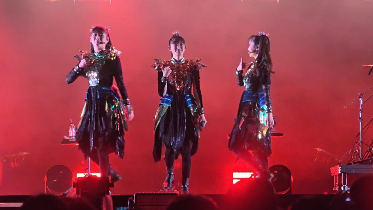 BABYMETAL (베비메탈) - Song 3 + RATATATA + Gimme Chocolate!! (2025 부산국제락페스티벌)
