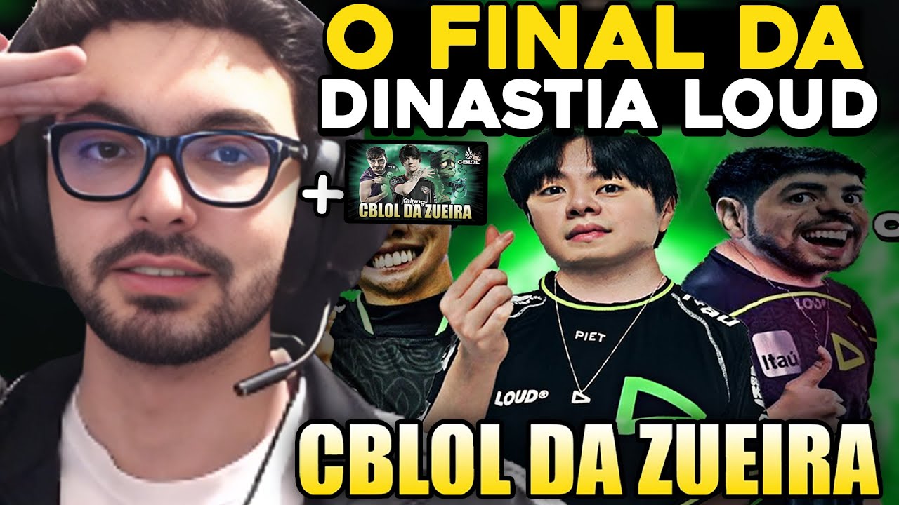 O DIA que a DINASTIA CHEGOU ao FIM + O AMUMU QUE DESTRUIU KEYD vs RED- CBLOL DA ZUEIRA - MYLON REACT