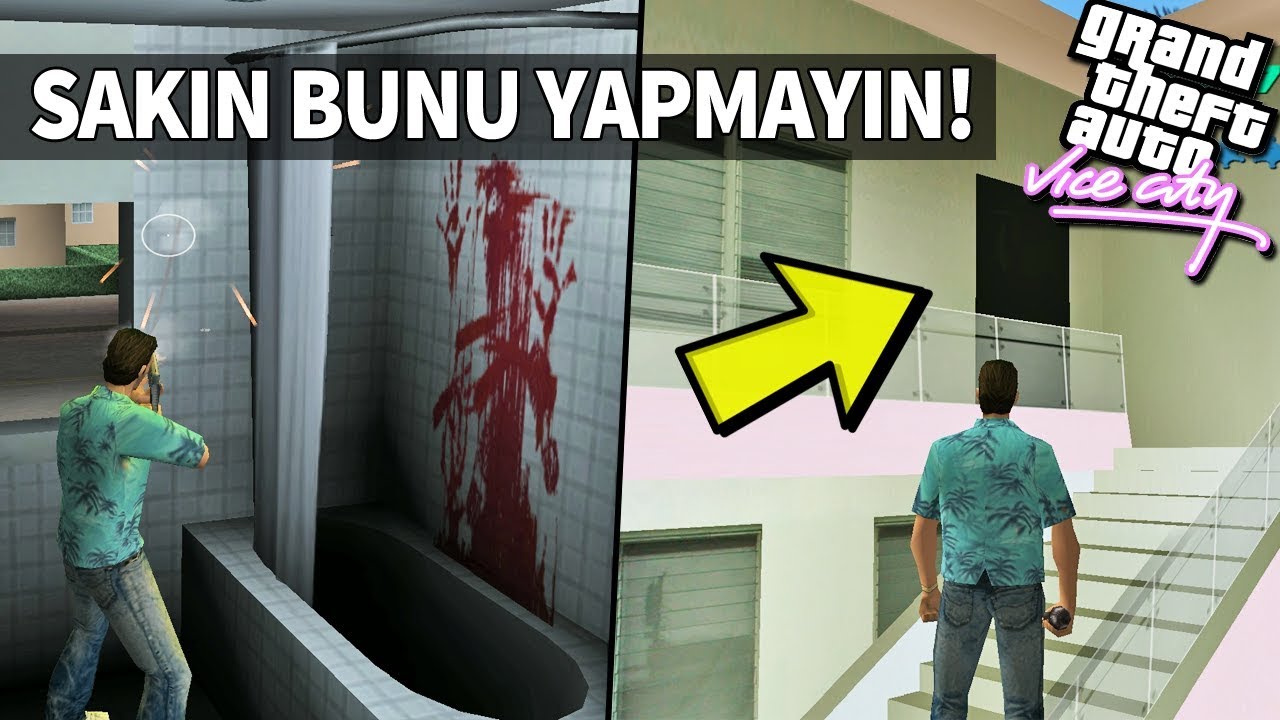 GTA Vice City DE SAKIN BUNU YAPMAYIN !