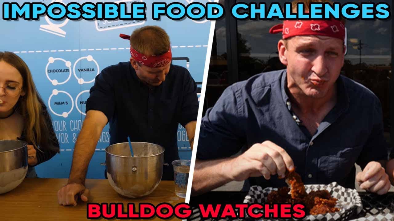 Bulldog наблюдает за «Невозможными кулинарными испытаниями» от Best Ever Food Review Show