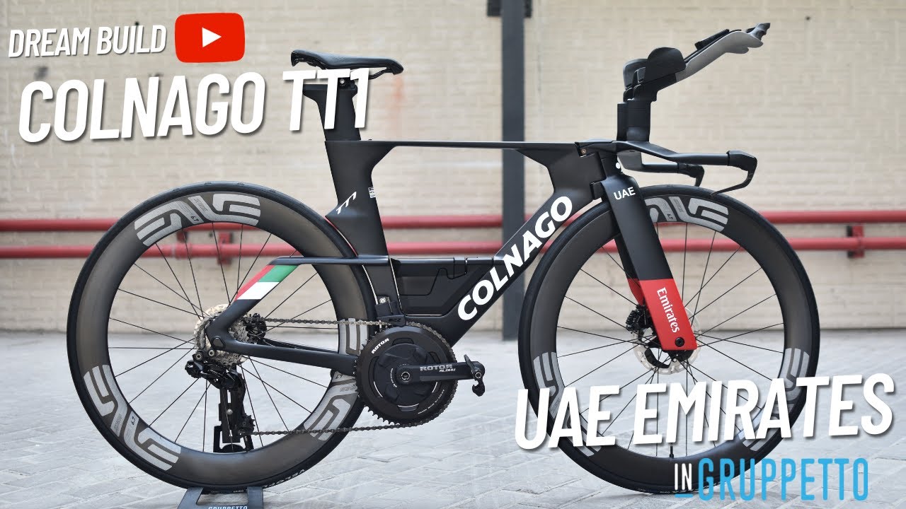 DREAMBUILD | COLNAGO TT1 | TEAM UAE EMIRATES | SHIMANO DURA ACE | ENVE WHEELSET