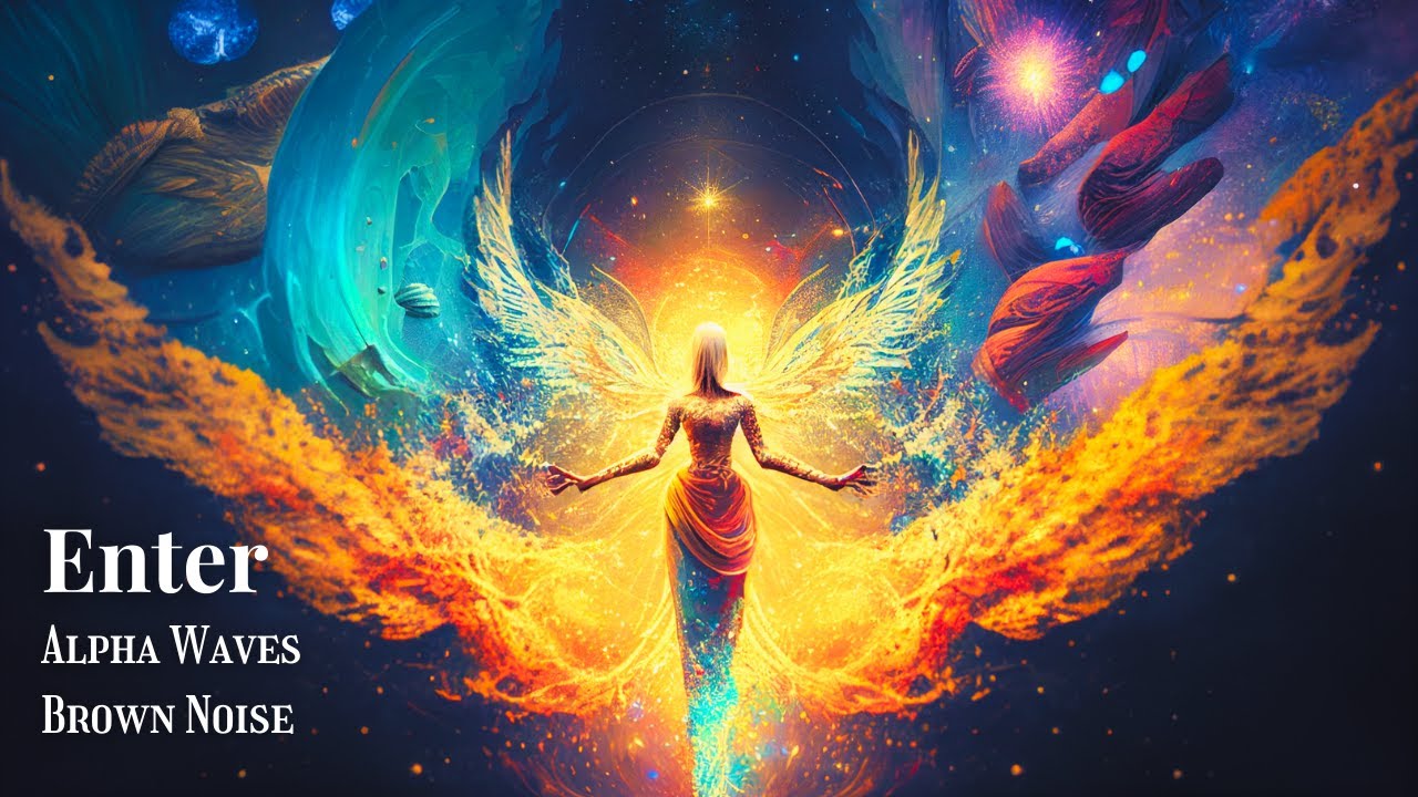 Flow State Music: Alpha Binaural Beats & Brown Noise for Focus & Concentration