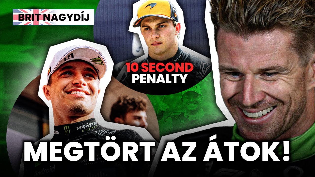 Piastri győzhetett volna, de... | Silverstone-i káoszfutam!