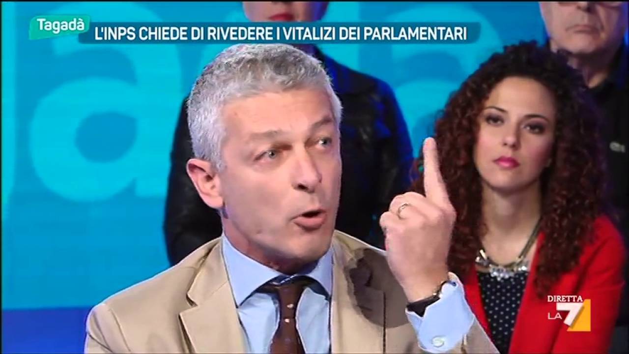Nicola Morra M5S a Tagadà su La7