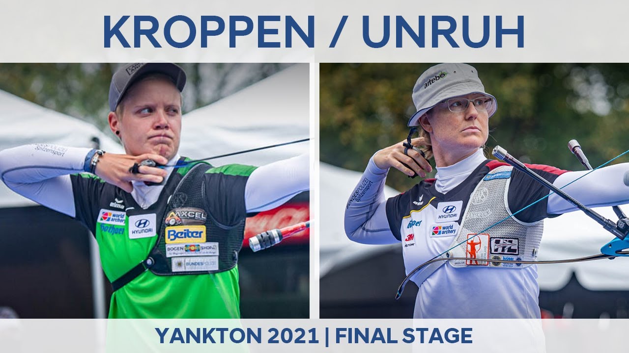 Michelle Kroppen v Lisa Unruh – recurve women semifinal | Yankton 2021 World Cup Final