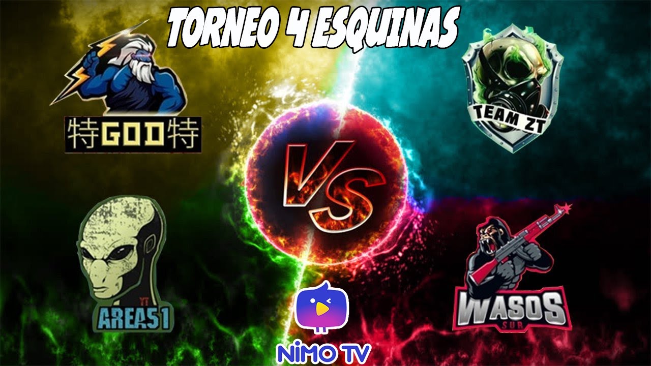 GOD VS ZT VS WSS VS AREA51 - TORNEO 4 ESQUINAS