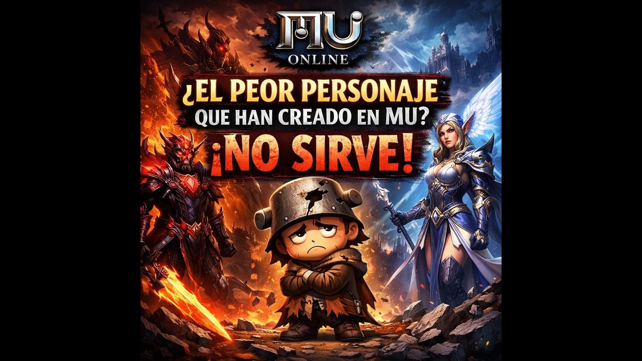 ¿Este Es El Peor Personaje En La Historia De Mu Online? | 🤢Nunca Lo Use🤢