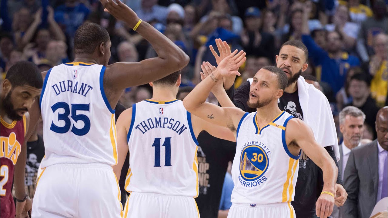 Golden State Warriors Fired Up Moments : GSW Go On a 18-3 Run VS CAVS