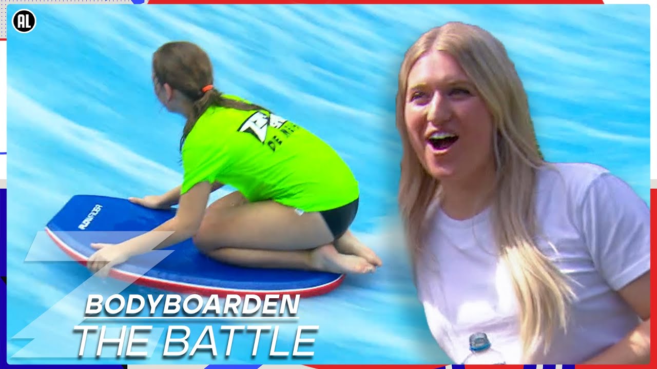''IK HEB DIT NOG NOOIT GEDAAN!''😳 | The Battle Bodyboarden | Zappsport