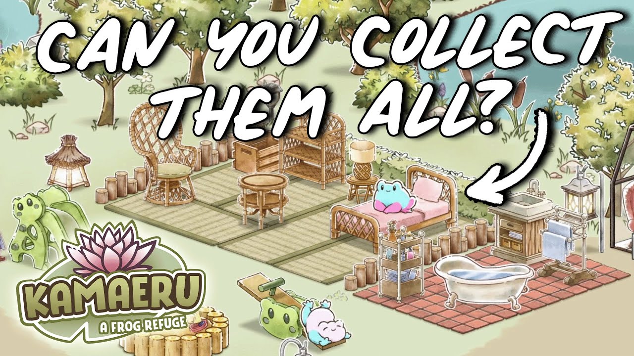 A NEW Cozy Game where you collect frogs! Kamaeru: A Frog Refuge Review