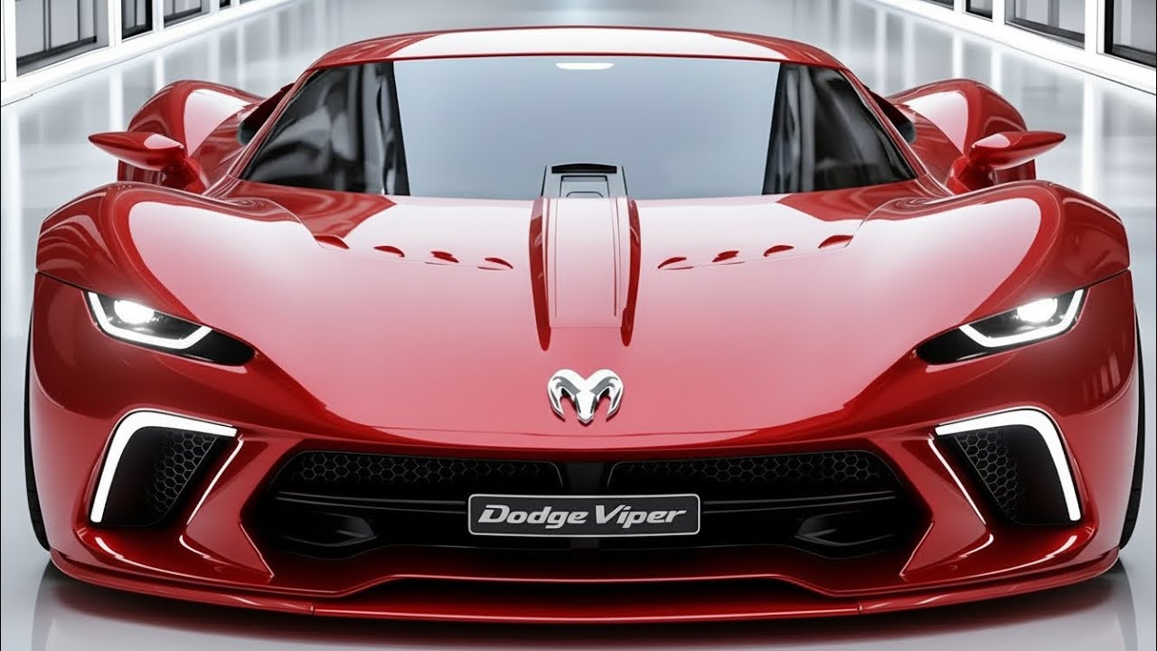 🔥🐍 Dodge Viper 2026 возвращается &ndash; необузданная мощь V10! 🏁🇺🇸