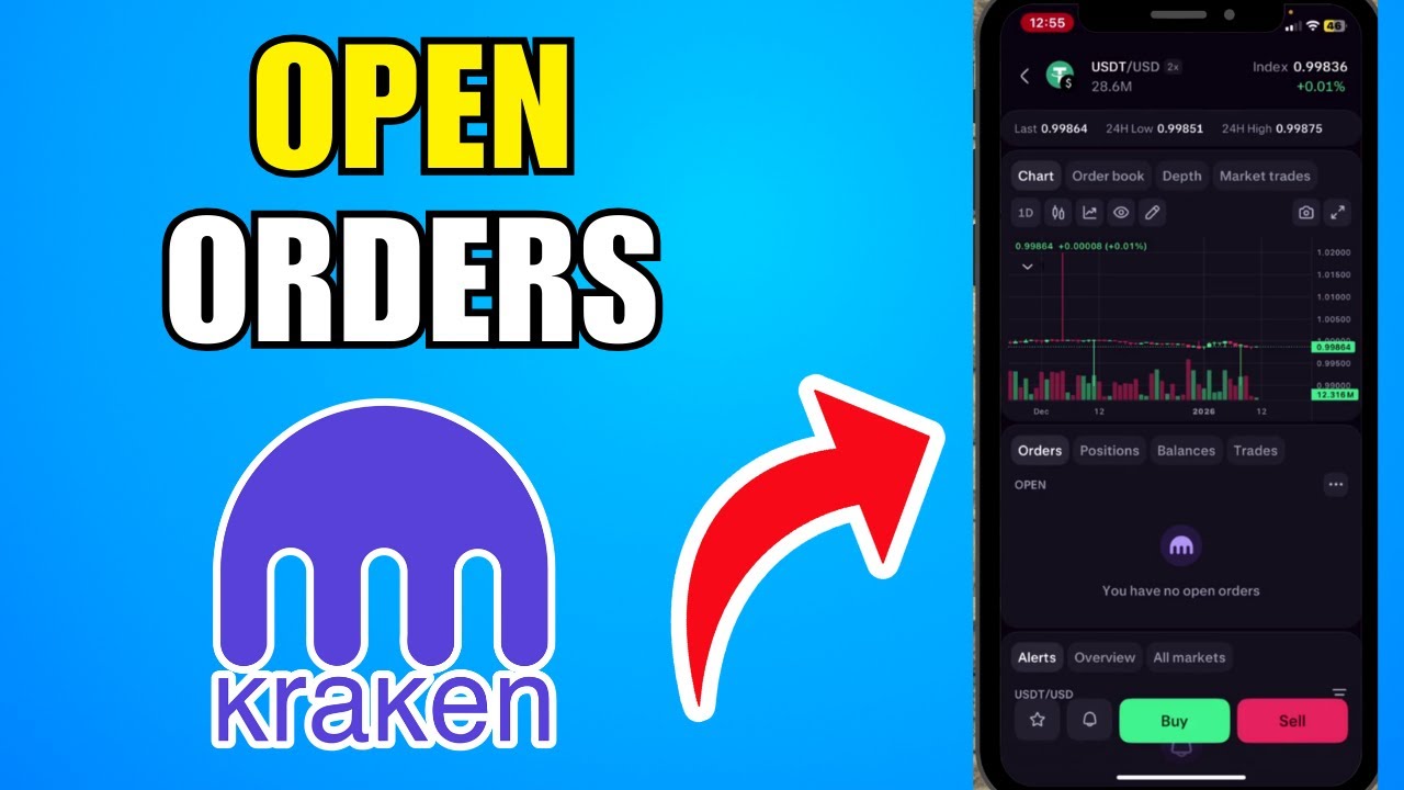 How To Open Orders On Kraken || Buy & Sell Orders Tutorial (2026) (Best Method)
