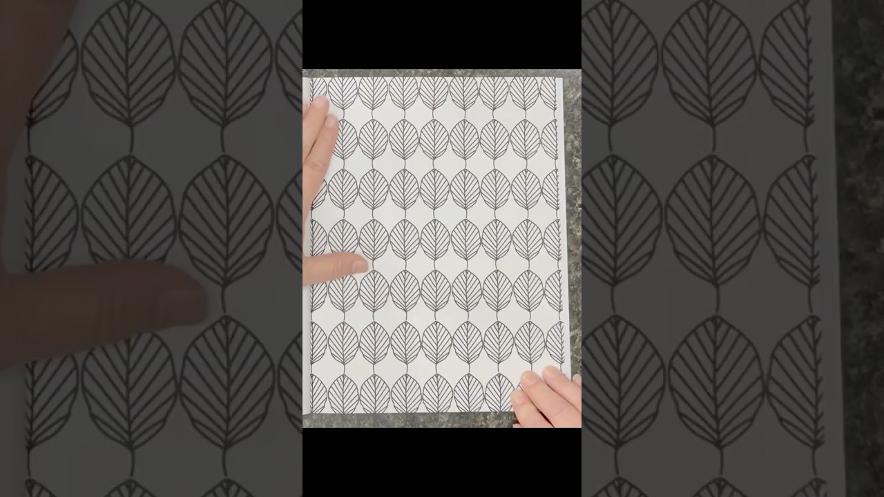 Satisfying Designs | Fall Ombre Leaf #festivefriday