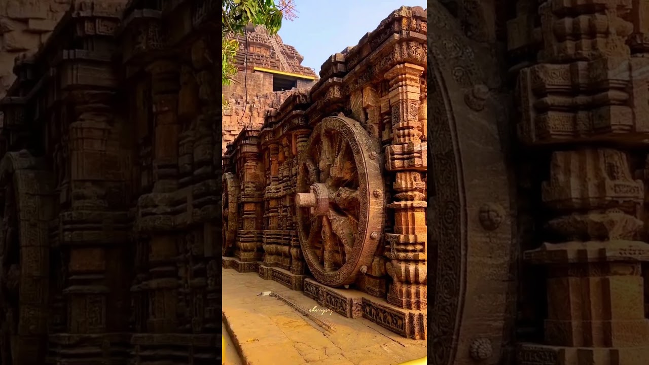 This 800-Year-Old Temple is Unreal 😳 | Konark Sun Temple ☀️🛕 | The Chariot of the Sun God ✨ #shorts