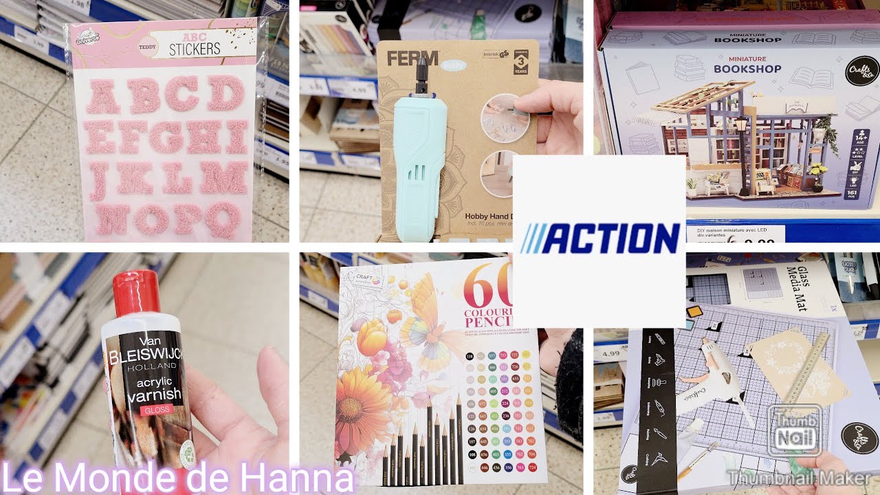 ACTION ARRIVAGE 25-03 LOISIRS CR&Eacute;ATIFS 🌸