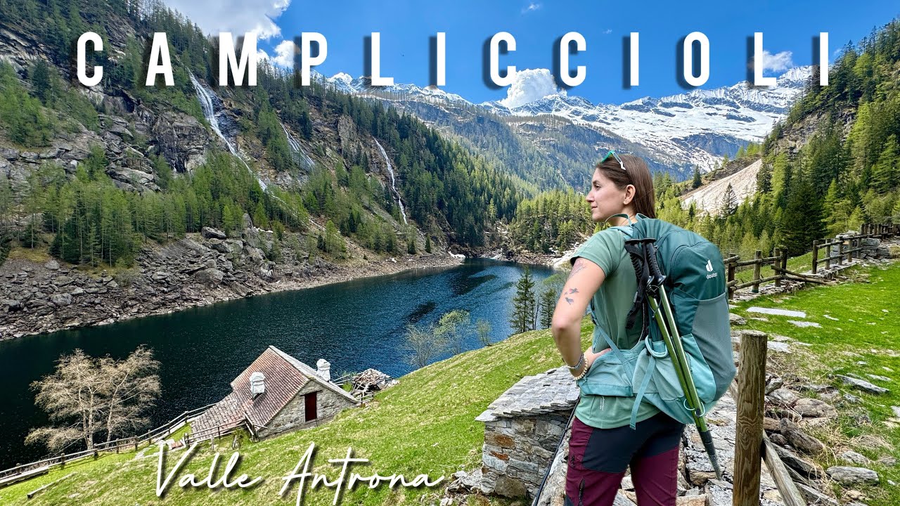 SOTTO la CASCATA, giro dei laghi in VALLE ANTRONA