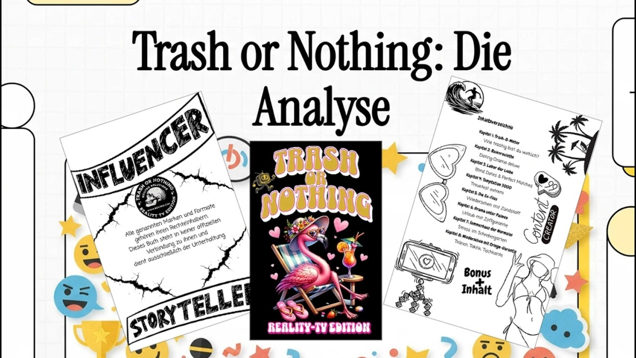Das ultimative Überlebenspaket für Trash-TV-Fans! 🌹 Trash or Nothing Buchvorstellung