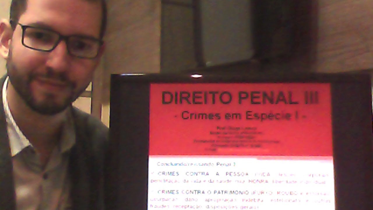 Penal 3 - Videoaula 1: Apresentação da Disciplina