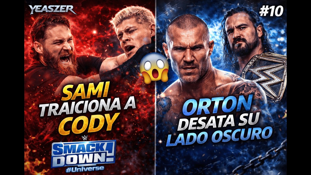SmackDown #10 | SAMI TRAICIONA A CODY 😱 Randy Orton DESATA su lado oscuro | Post Elimination Chamber