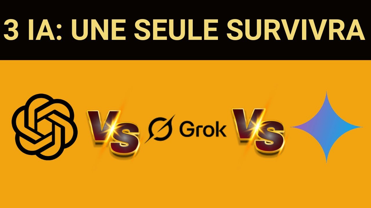 J'ai Demandé à ChatGPT, Grok et Gemini d'ÉCRIRE ma Thèse : Voici le GAGNANT !