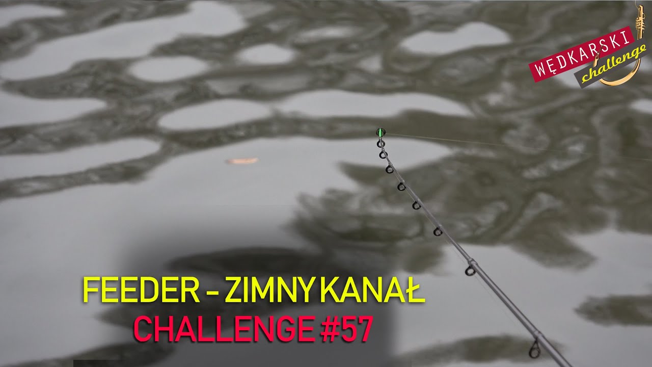 Feeder na zimnym kanale | Cynk biorą karasie i karpie, no to jadę | Wędkarski CHALLENGE #58