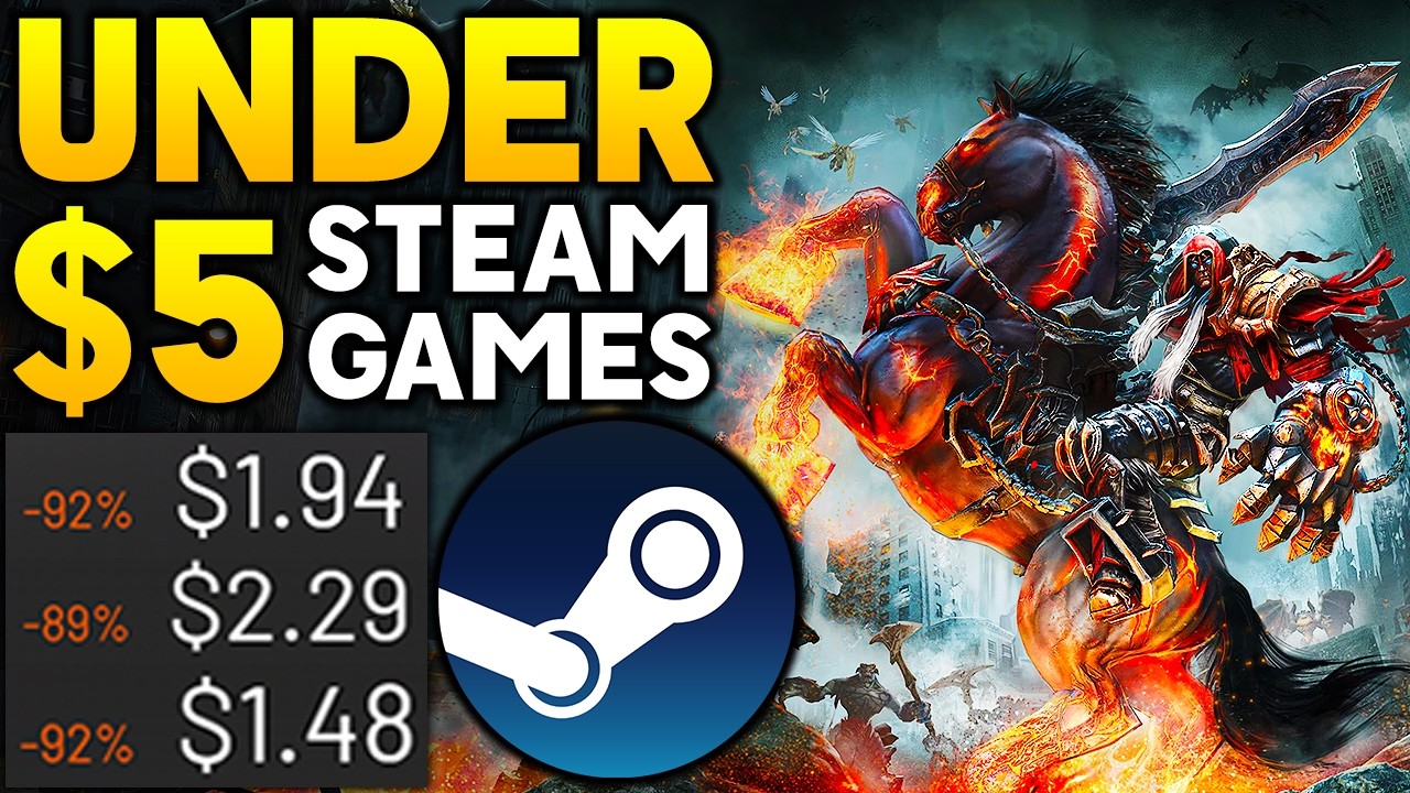 КРУТЫЕ СКИДКИ НА ИГРЫ ДЛЯ ПК В STEAM ДО $5 &mdash; ОЧЕНЬ ДЕШЕВЫЕ ИГРЫ!