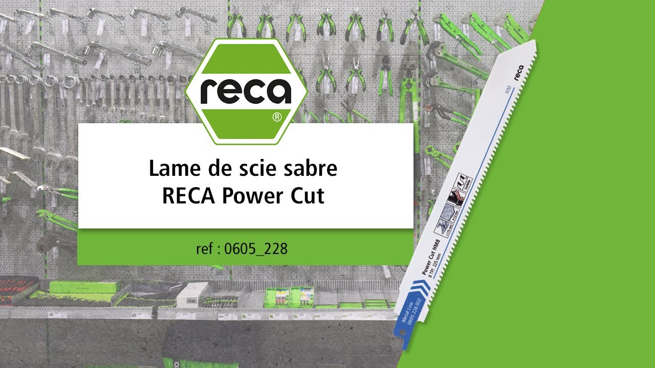 Lame de scie sabre RECA Power Cut - 0605 228