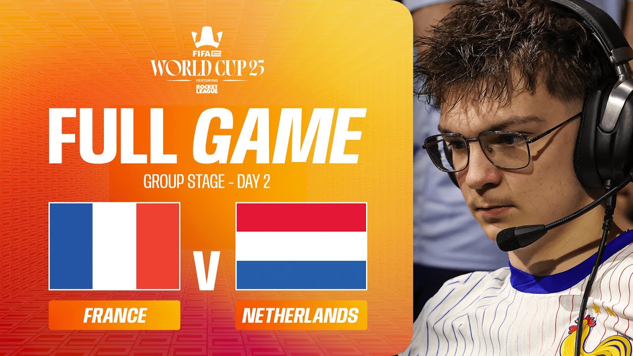Long Overtime Drama Between France And Netherlands! | FIFAe World Cup ft Rocket League