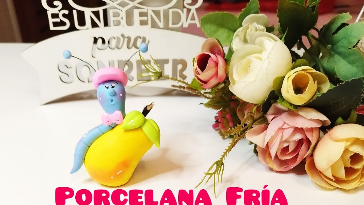Porcelana Fría  Tutór para plantas #manualidades #biscuit #tutoriales