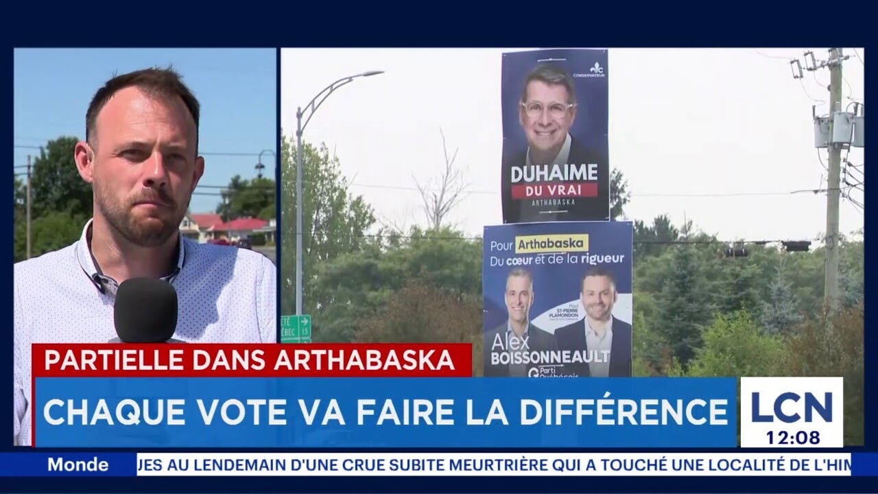 Partielle dans Arthabaska: chaque vote va faire la diff&eacute;rence - explications