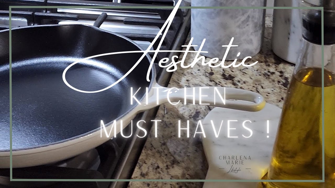 Aesthetic Elevated Kitchen Items| Home Decor| Kitchen must haves | All White Kitchen