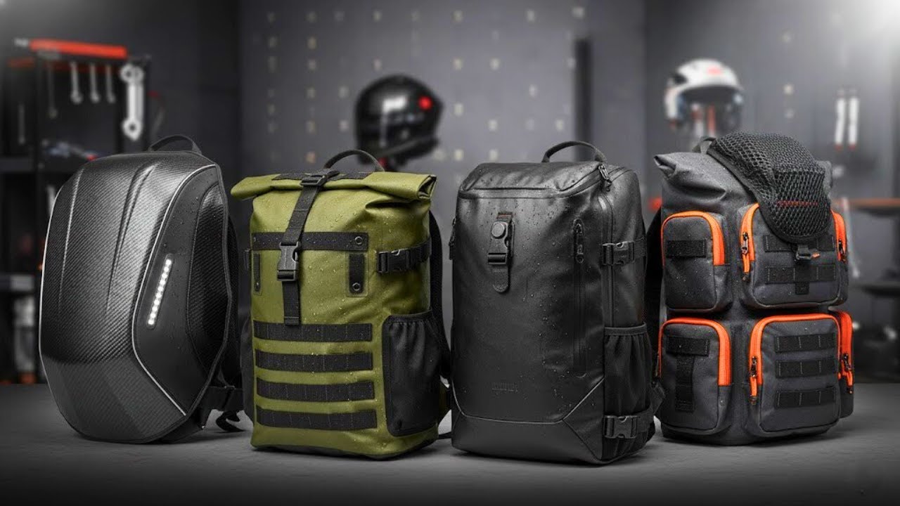 Top 10 Best Motorcycle Backpacks in 2026 - Review & Buying guide