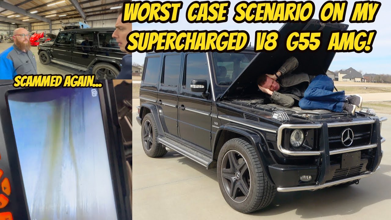 Меня снова ОБМАНУЛИ на моём Mercedes G55 AMG! Расход масла — это худший вариант развития событий...