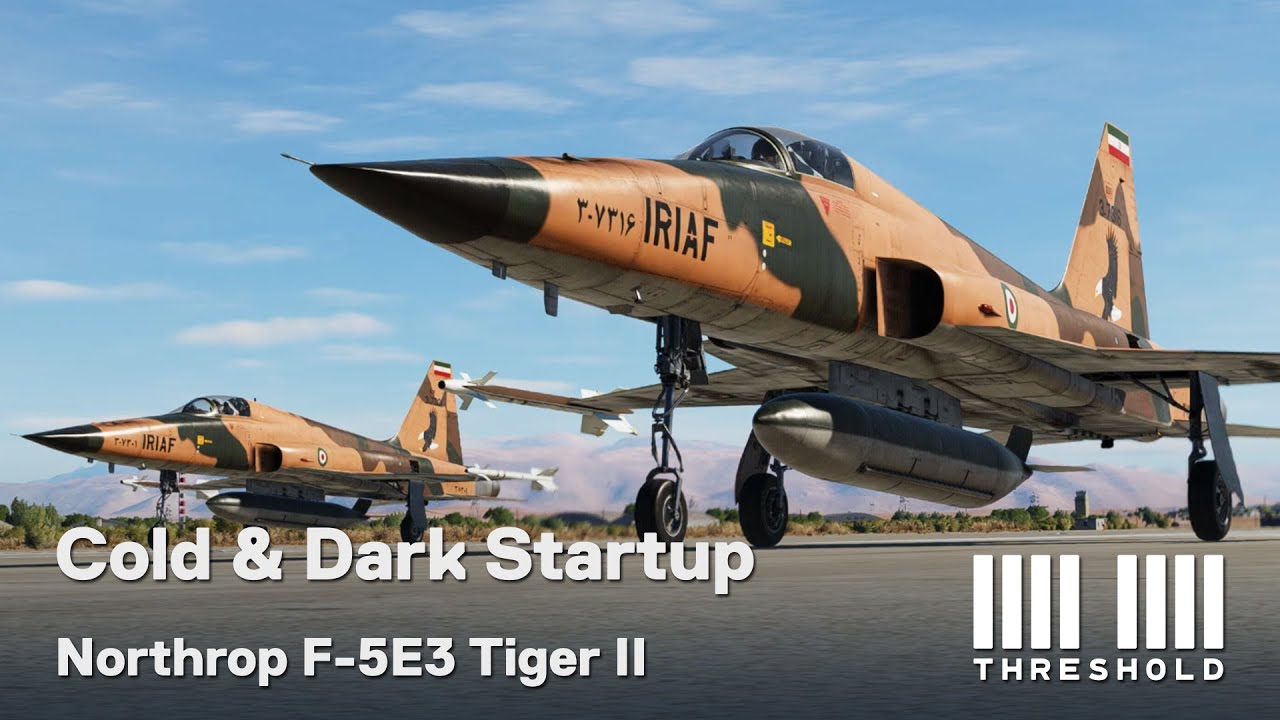 DCS F-5 Cold and Dark Startup Tutorial | Threshold