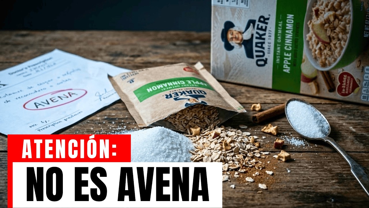 El Doctor Te Recetó Avena, Quaker Te Vendió Azúcar: 50% del Sobre (PROFECO Reveló)