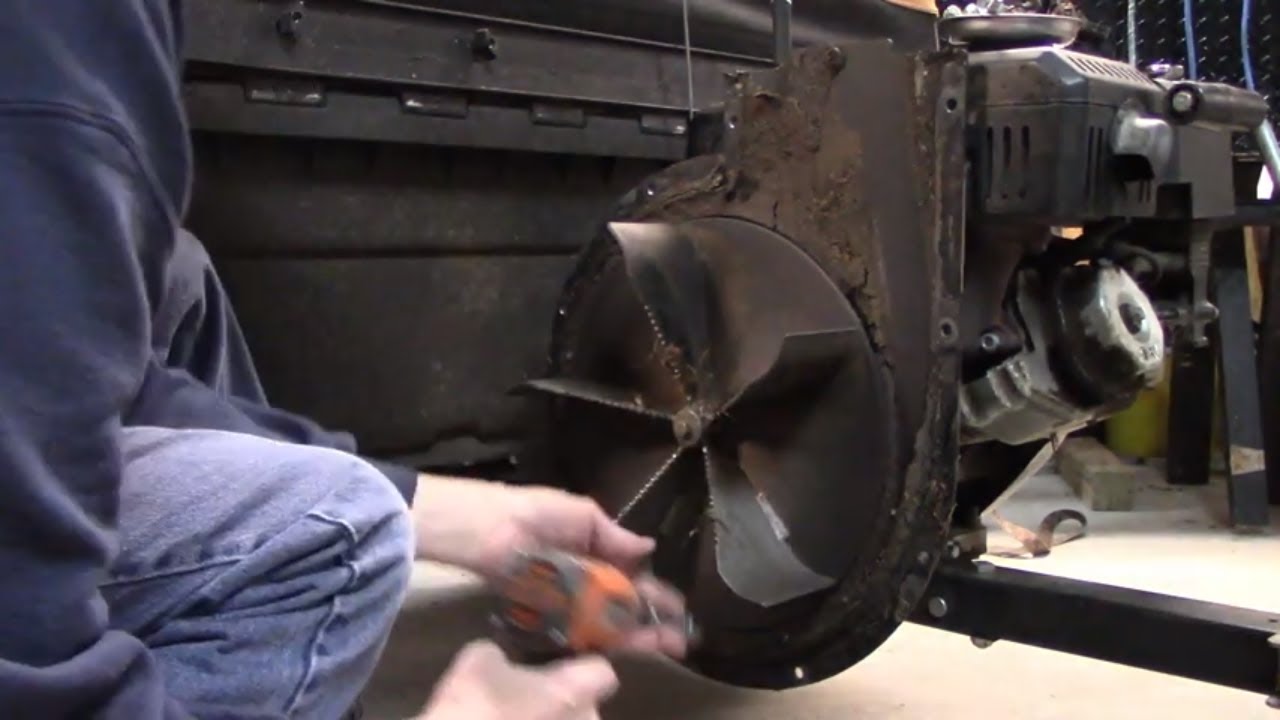 DR Leaf Vac Muffler repair