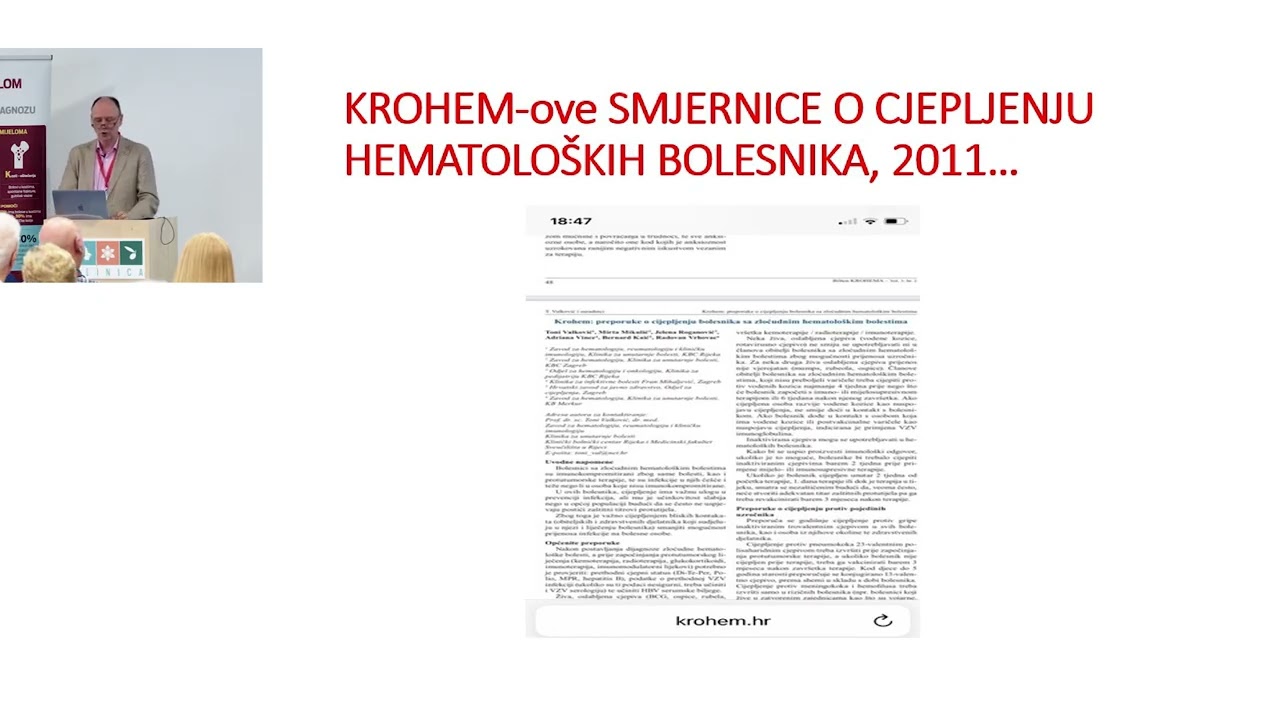 O infekcijama, njihovoj prevenciji i liječenju - zašto su česte kod oboljelih s multiplim mijelomom