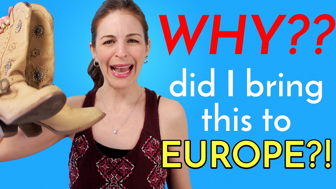 6 Useless Things I Brought to Europe, BUT NEVER NEEDED