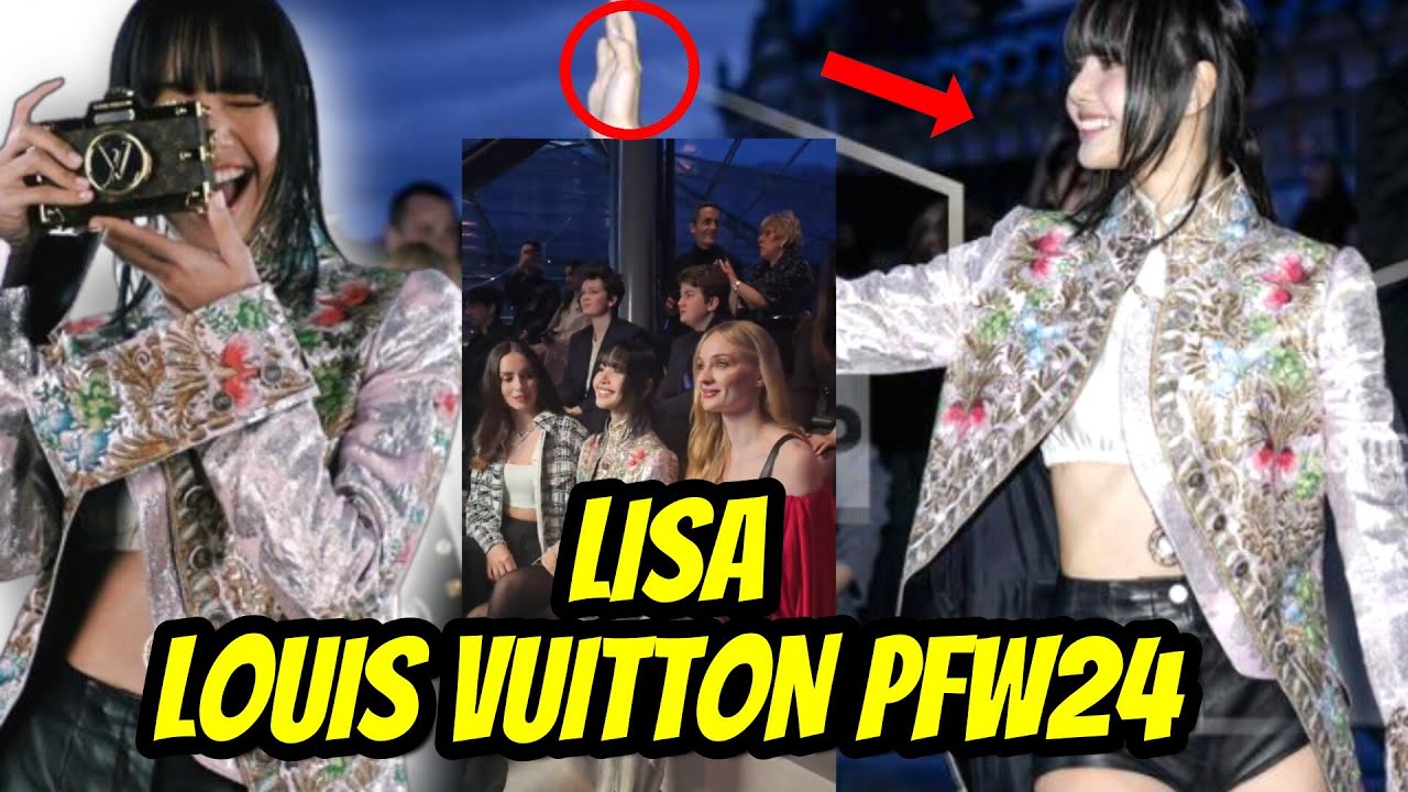 Lisa attends the Louis Vuitton show at Paris Fashion Week! Surprise His Fans! LISAXLVFW24