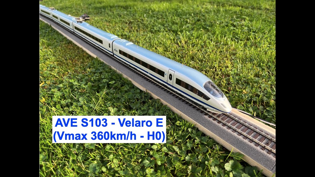 AVE S103 - Velaro E (Vmax 360km/h - H0)