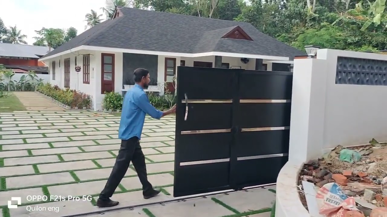 ഇതുപോലെയുള്ള By folding sliding ഗേറ്റുകൾ നിർമ്മിക്കുവാൻ വിളിക്കേണ്ട നമ്പർ +918714092742