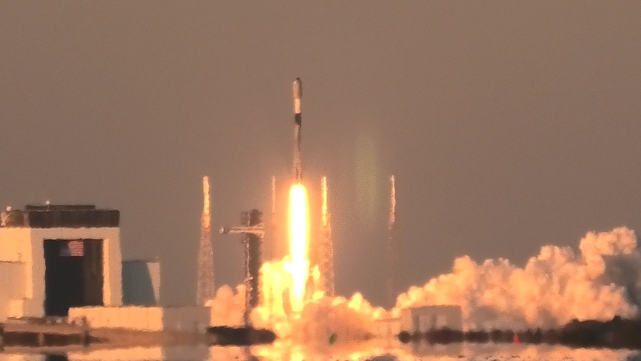 2026-02-24 Falcon 9 launch as seen from 9.7 miles