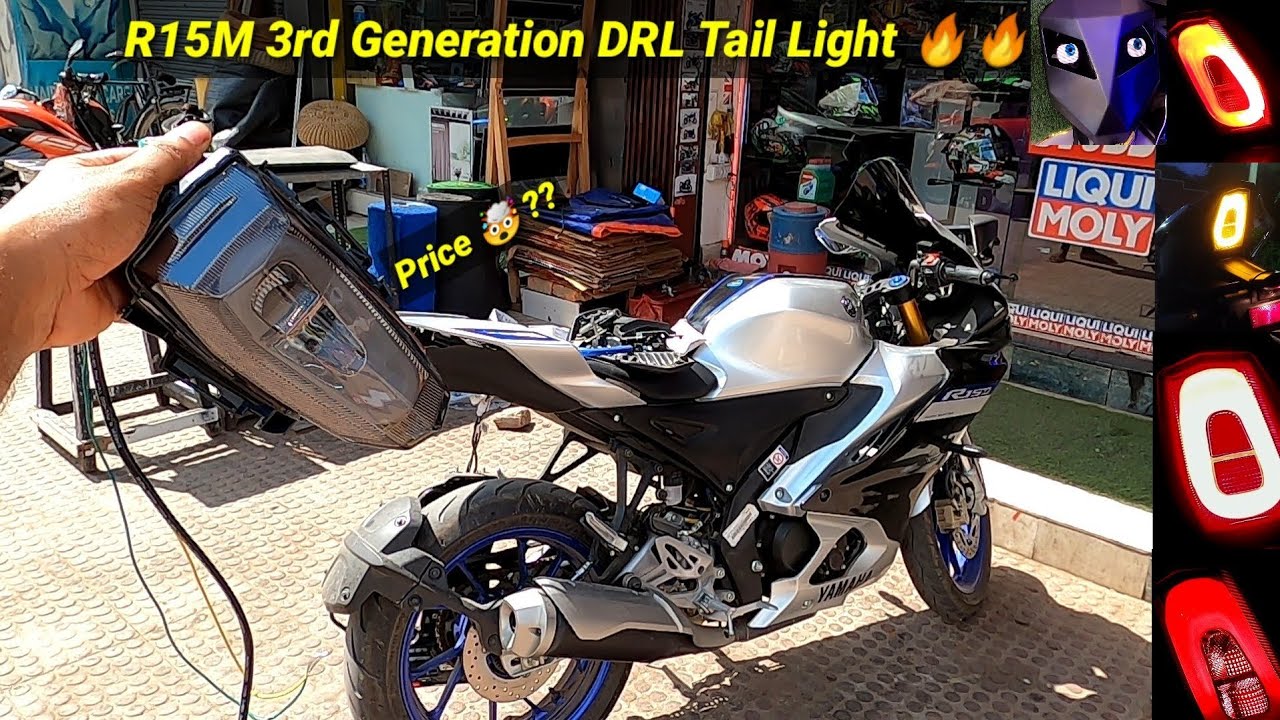 Multi Function R15M & R15 V4 Tail Light | R15M Modification | R15 V4 Modification | Patna Bikes