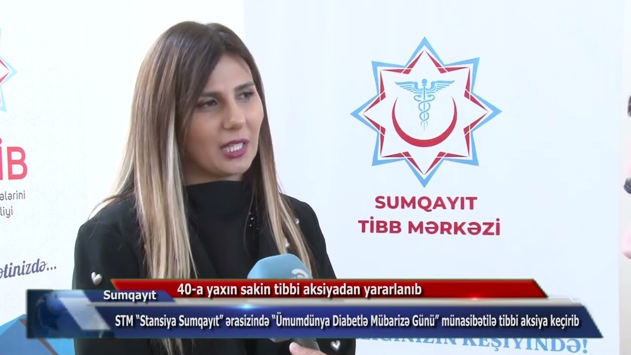 STM &ldquo;Stansiya Sumqayıt&rdquo; ərasizində tibbi aksiya ke&ccedil;irib (D&uuml;nya TV-nin reportajı)