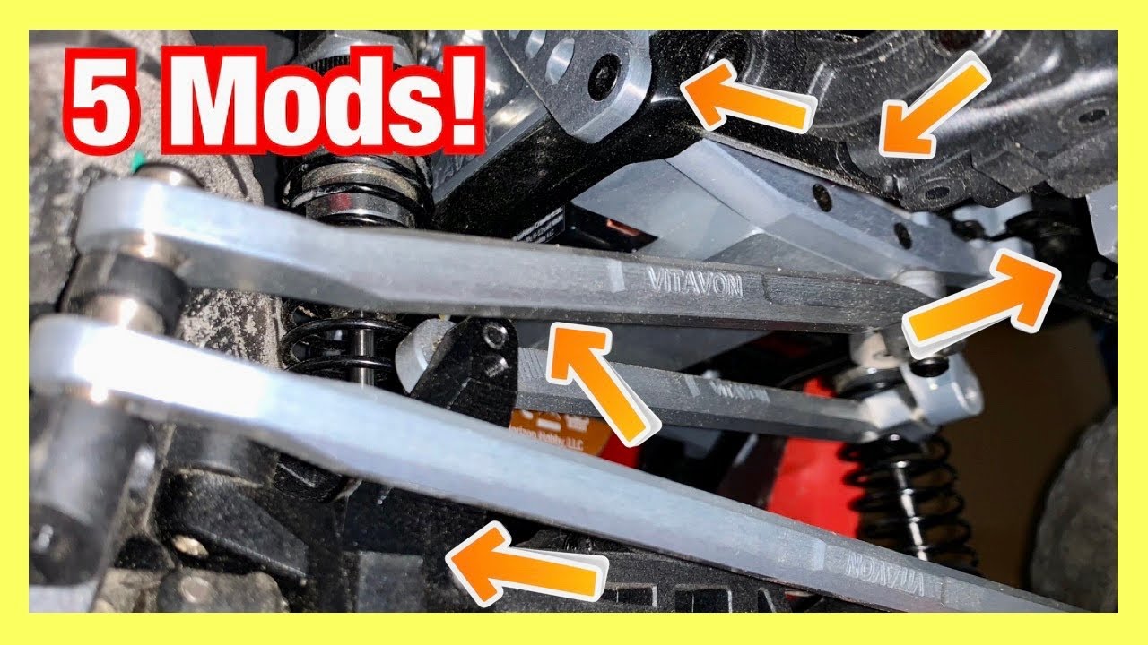 Scx6 5 MODS First Drive